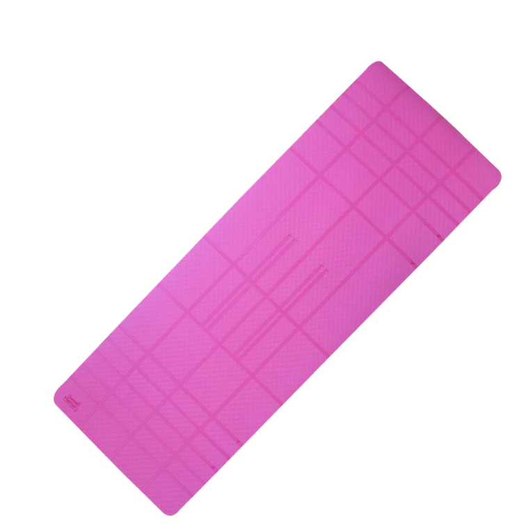 Know Where You Are Pink Yoga Mat