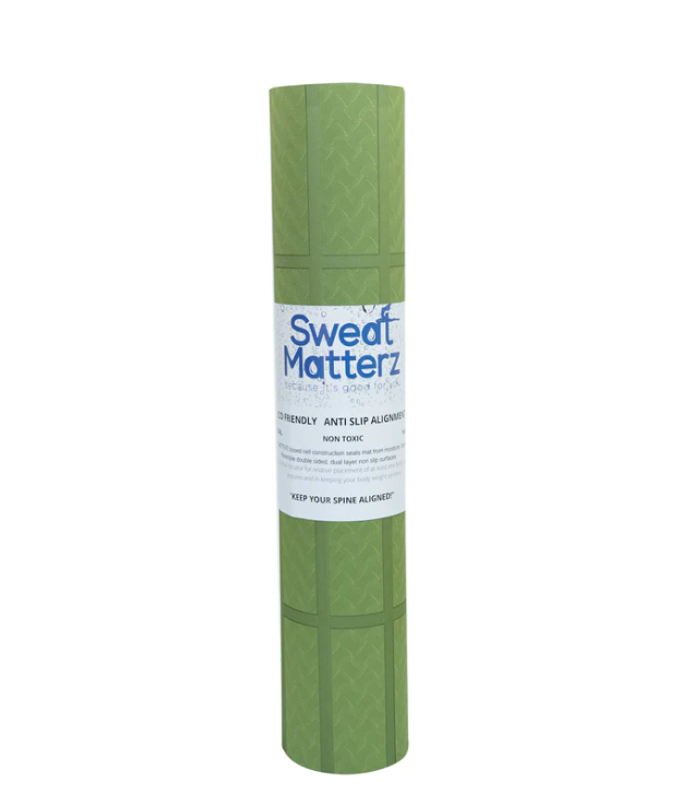 Know Where You Are Green Yoga Mat