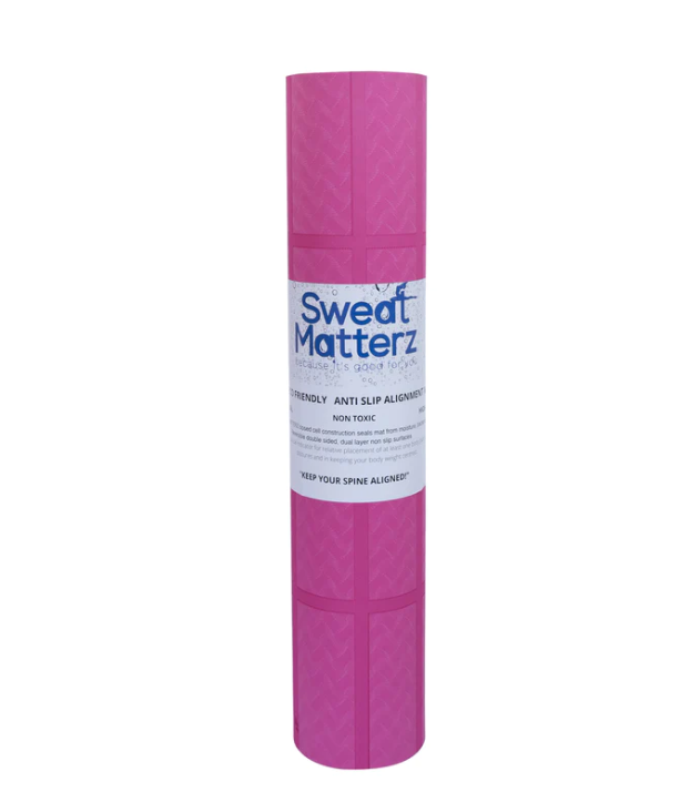 Know Where You Are Pink Yoga Mat