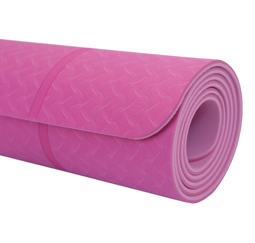 Know Where You Are Pink Yoga Mat