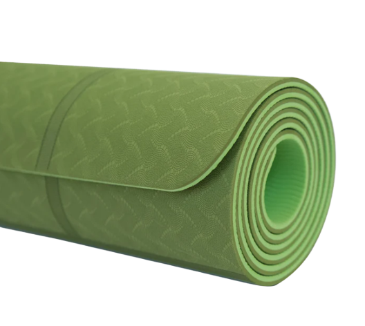 Know Where You Are Green Yoga Mat